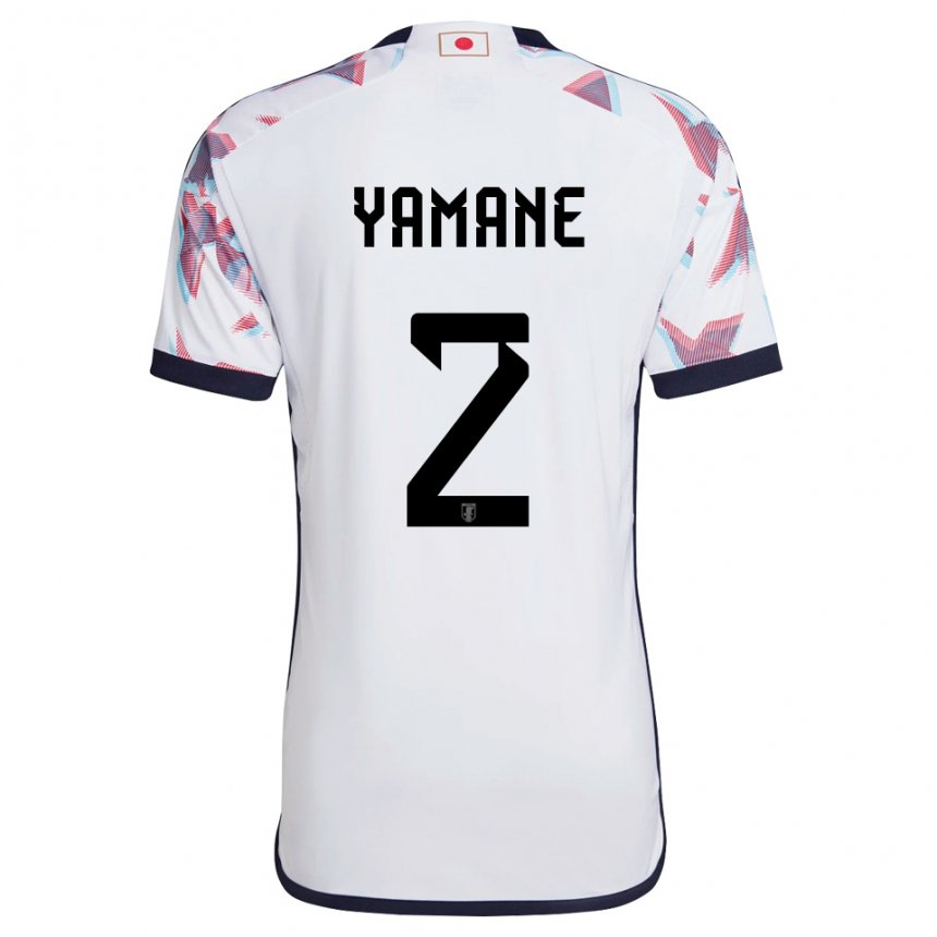 Børn Japans Miki Yamane #2 Hvid Udebane Spillertrøjer 22-24 Trøje T-shirt