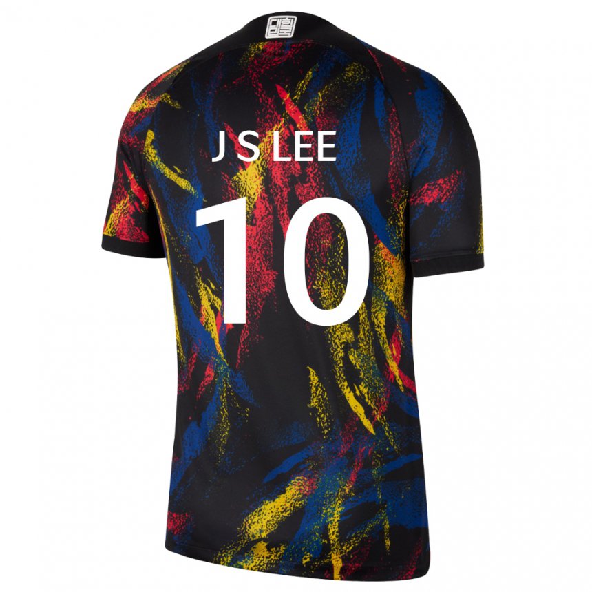 Børn Sydkoreas Jae-sung Lee #10 Flerfarvet Udebane Spillertrøjer 22-24 Trøje T-shirt