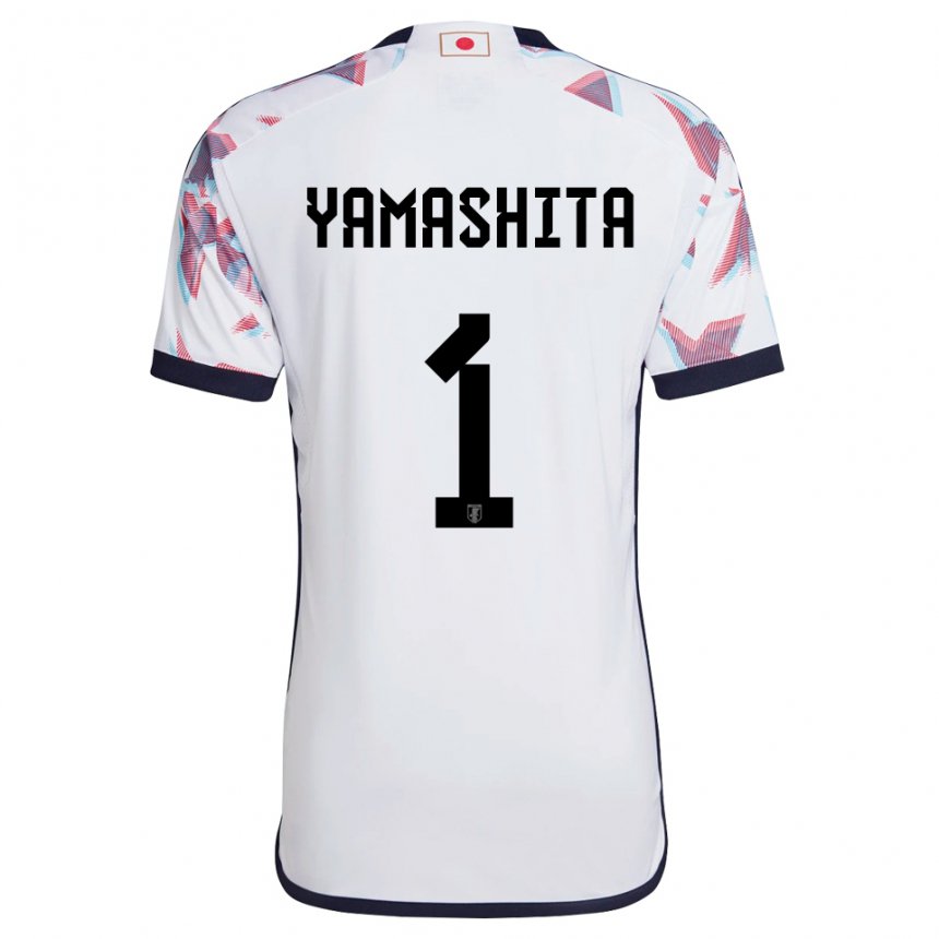 Børn Japans Ayaka Yamashita #1 Hvid Udebane Spillertrøjer 22-24 Trøje T-shirt