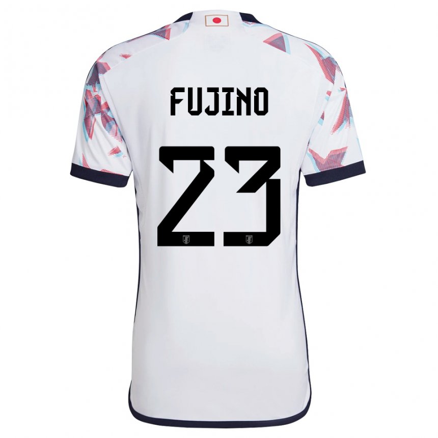 Børn Japans Aoba Fujino #23 Hvid Udebane Spillertrøjer 22-24 Trøje T-shirt