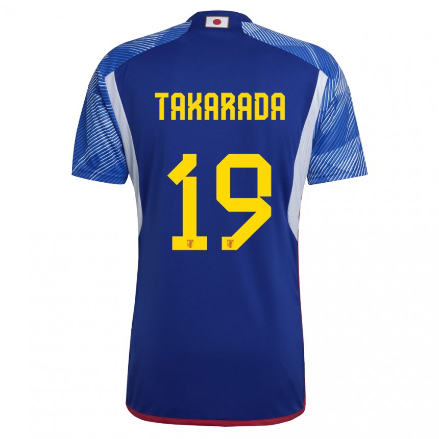 Mænd Japans Saori Takarada #19 Kongeblå Hjemmebane Spillertrøjer 22-24 Trøje T-shirt