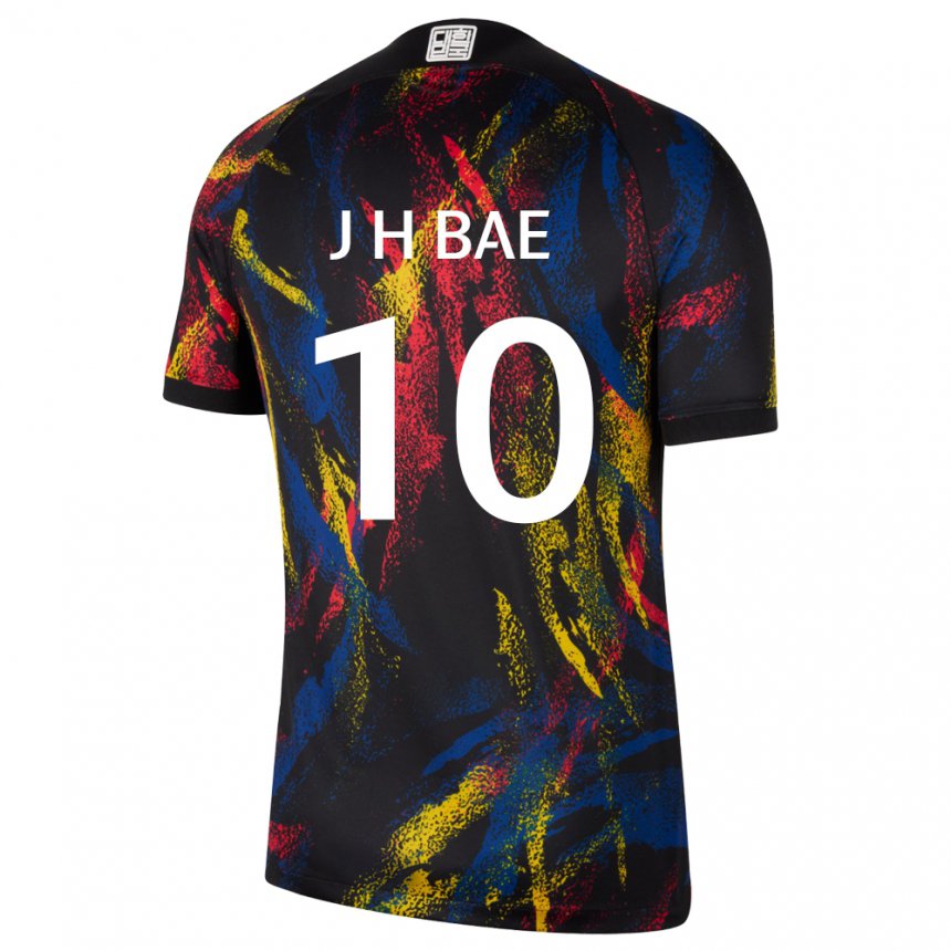 Mænd Sydkoreas Bae Joon Ho #10 Flerfarvet Udebane Spillertrøjer 22-24 Trøje T-shirt