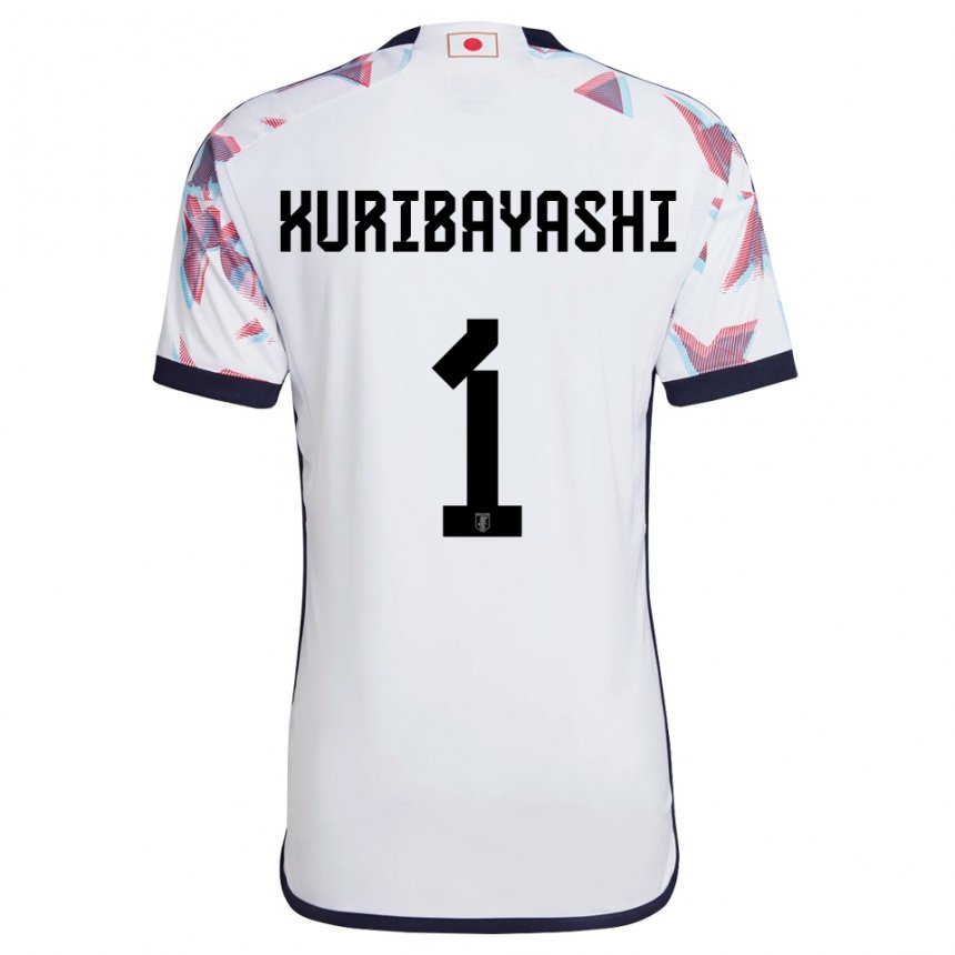 Mænd Japans Hayato Kuribayashi #1 Hvid Udebane Spillertrøjer 22-24 Trøje T-shirt