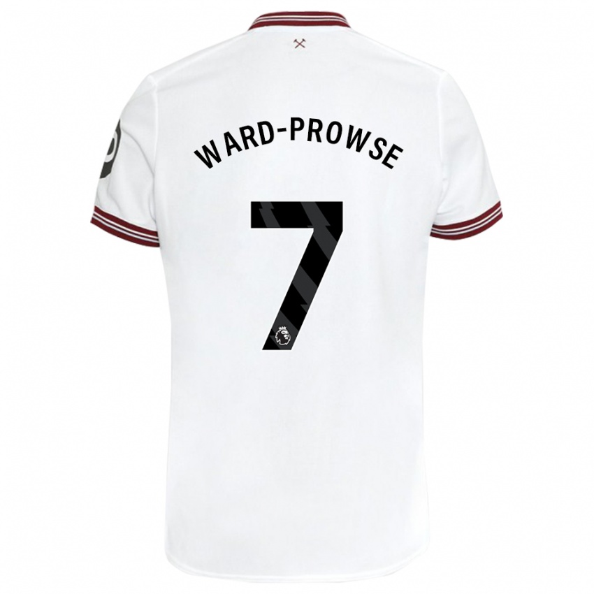 Børn James Ward-Prowse #7 Hvid Udebane Spillertrøjer 2023/24 Trøje T-Shirt