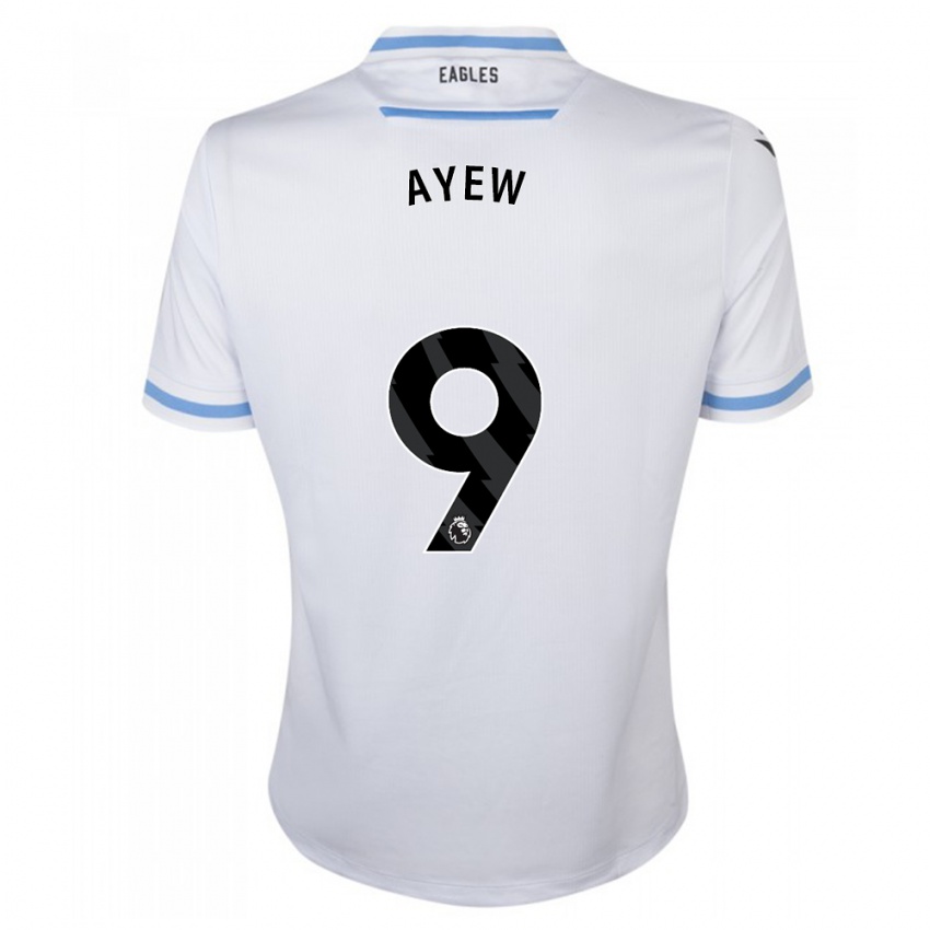 Børn Ayew #9 Hvid Udebane Spillertrøjer 2023/24 Trøje T-Shirt