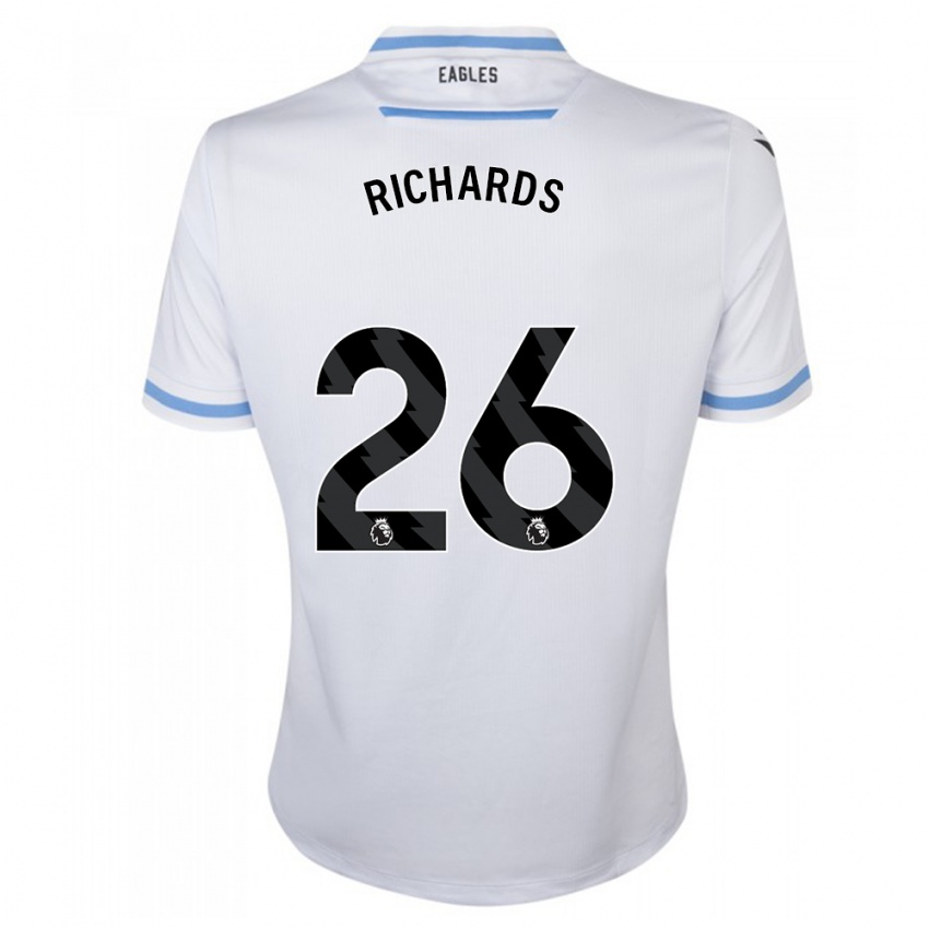 Børn Chris Richards #26 Hvid Udebane Spillertrøjer 2023/24 Trøje T-Shirt