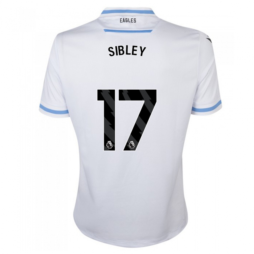 Børn Isabella Sibley #17 Hvid Udebane Spillertrøjer 2023/24 Trøje T-Shirt