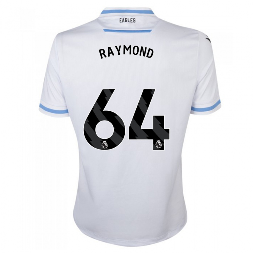 Børn Jadan Raymond #64 Hvid Udebane Spillertrøjer 2023/24 Trøje T-Shirt