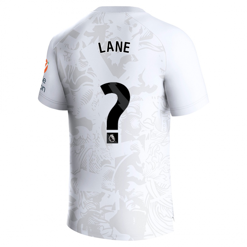 Børn Josh Lane #0 Hvid Udebane Spillertrøjer 2023/24 Trøje T-Shirt
