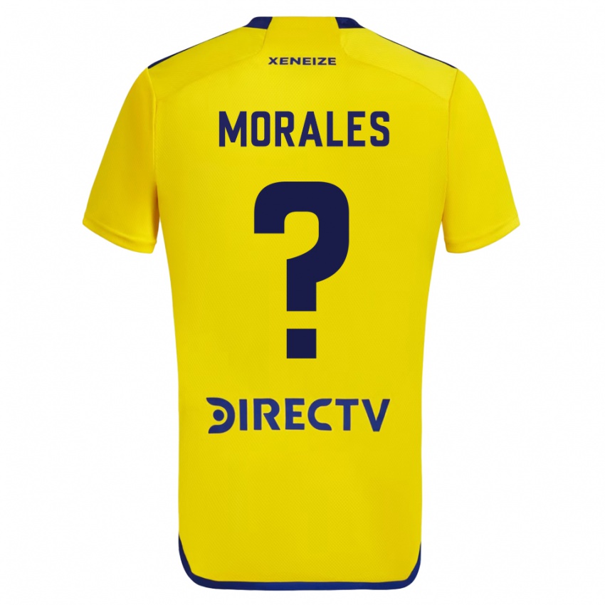 Børn Gonzalo Morales #0 Gul Udebane Spillertrøjer 2023/24 Trøje T-Shirt