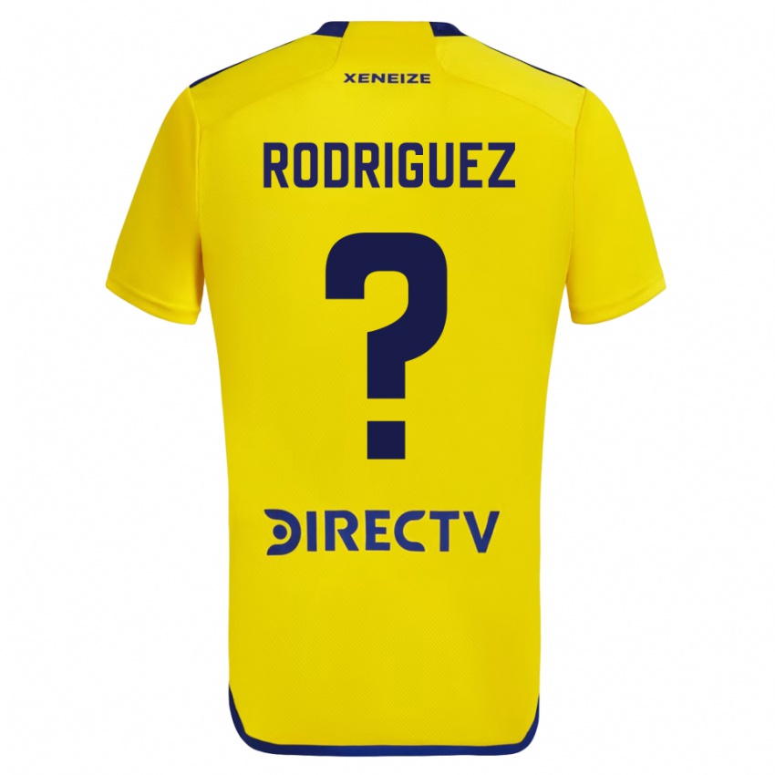 Børn Román Rodríguez #0 Gul Udebane Spillertrøjer 2023/24 Trøje T-Shirt