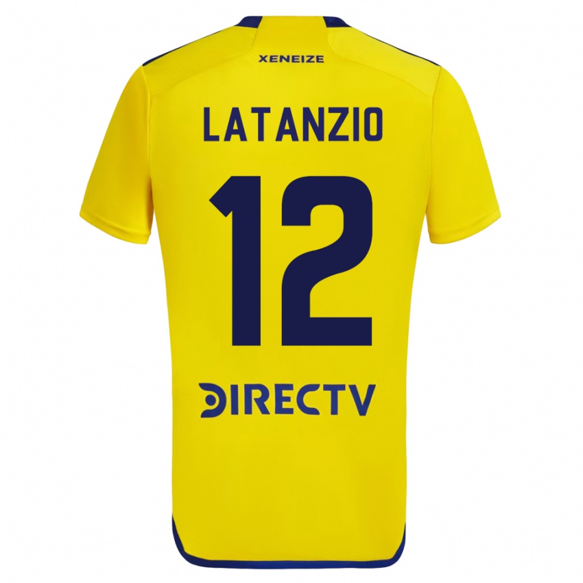 Børn Florencia Latanzio #12 Gul Udebane Spillertrøjer 2023/24 Trøje T-Shirt