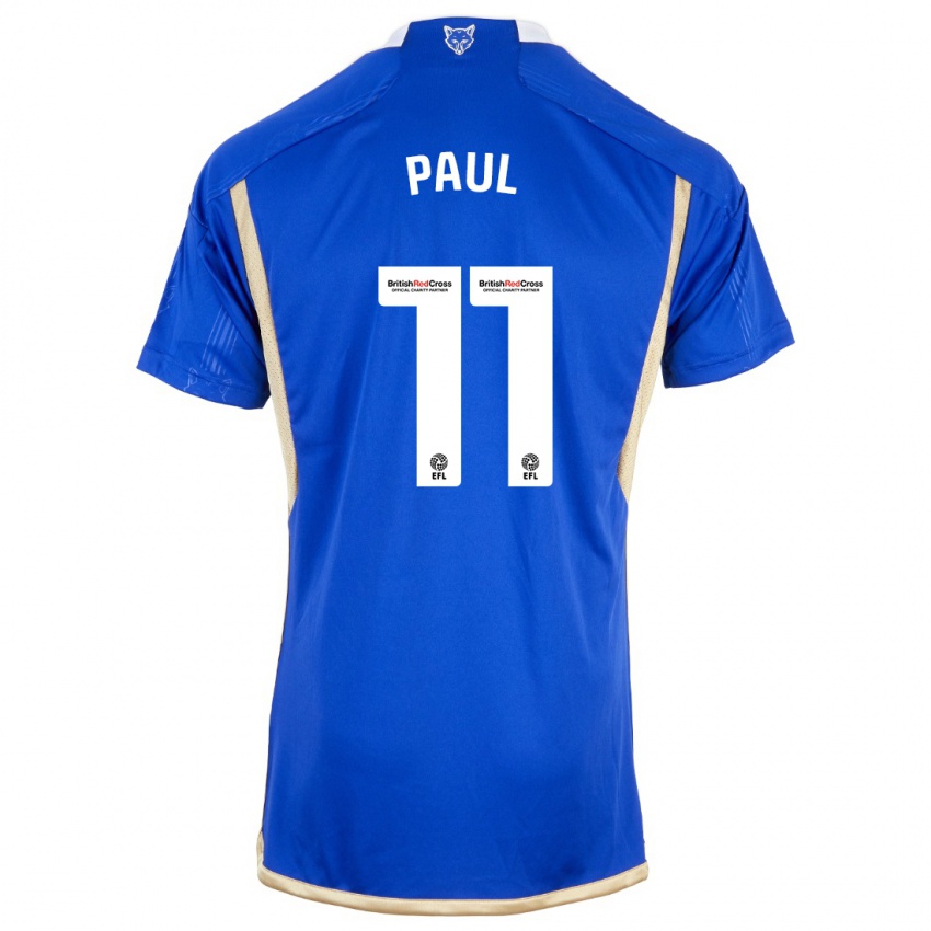 Mænd Lachante Paul #11 Kongeblå Hjemmebane Spillertrøjer 2023/24 Trøje T-Shirt