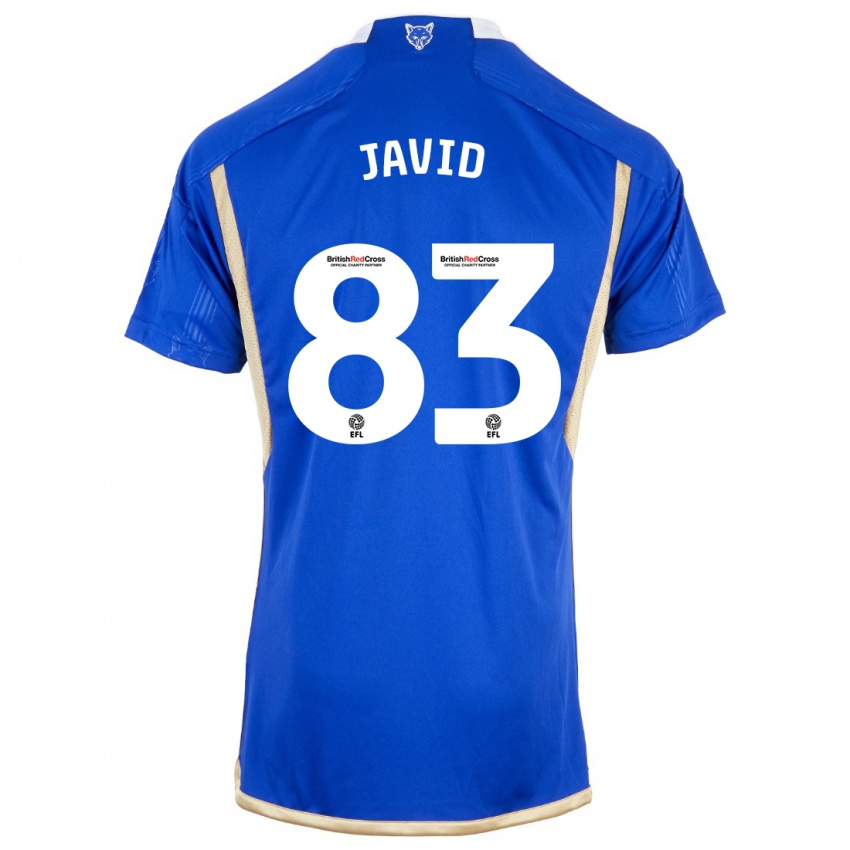 Mænd Abdullah Javid #83 Kongeblå Hjemmebane Spillertrøjer 2023/24 Trøje T-Shirt