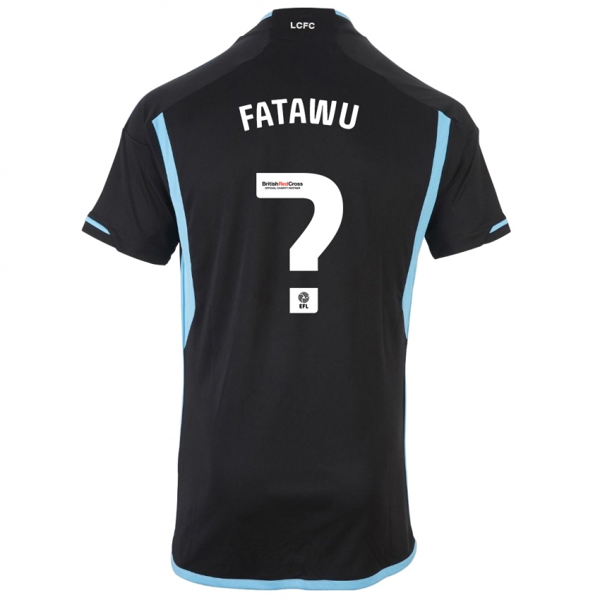 Mænd Issahaku Fatawu #0 Sort Udebane Spillertrøjer 2023/24 Trøje T-Shirt