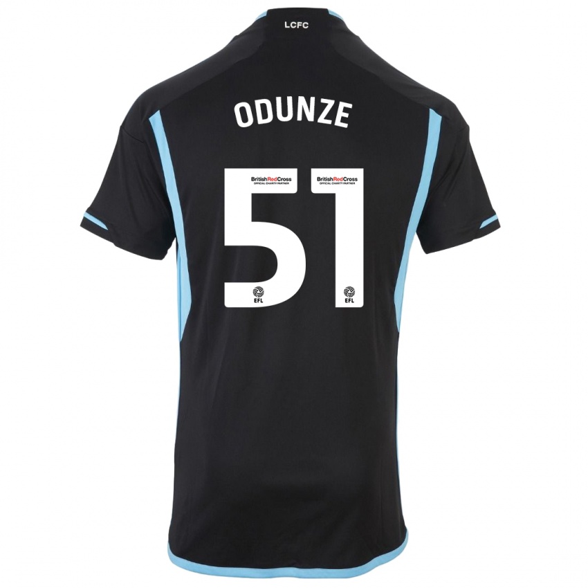 Mænd Chituru Odunze #51 Sort Udebane Spillertrøjer 2023/24 Trøje T-Shirt
