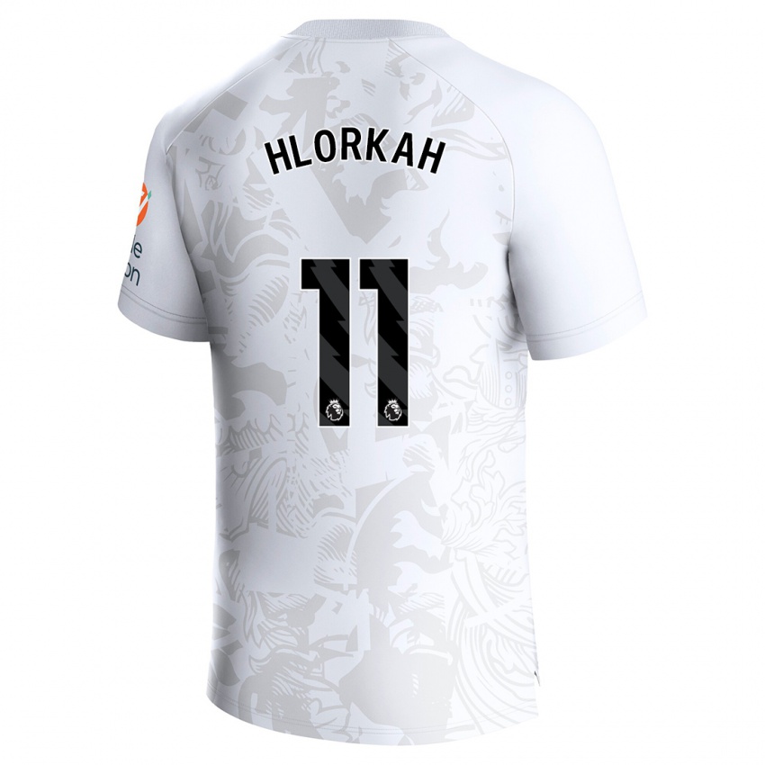 Mænd Chantelle Boye-Hlorkah #11 Hvid Udebane Spillertrøjer 2023/24 Trøje T-Shirt