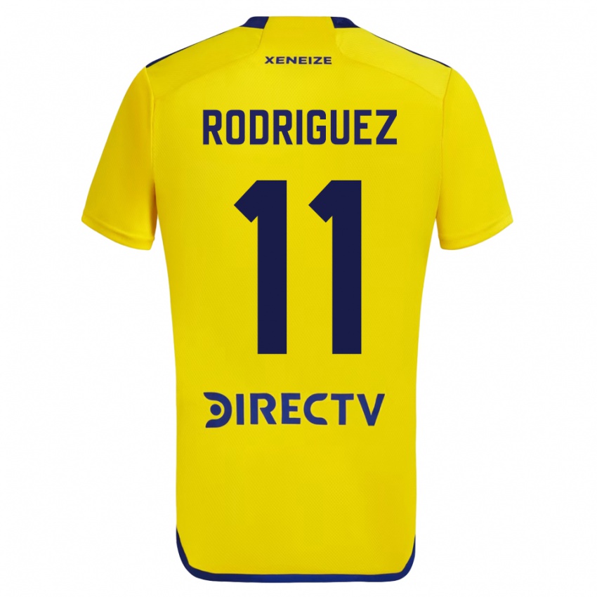 Mænd Yamila Rodriguez #11 Gul Udebane Spillertrøjer 2023/24 Trøje T-Shirt
