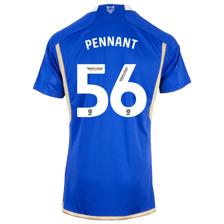 Kvinder Terrell Pennant #56 Kongeblå Hjemmebane Spillertrøjer 2023/24 Trøje T-Shirt