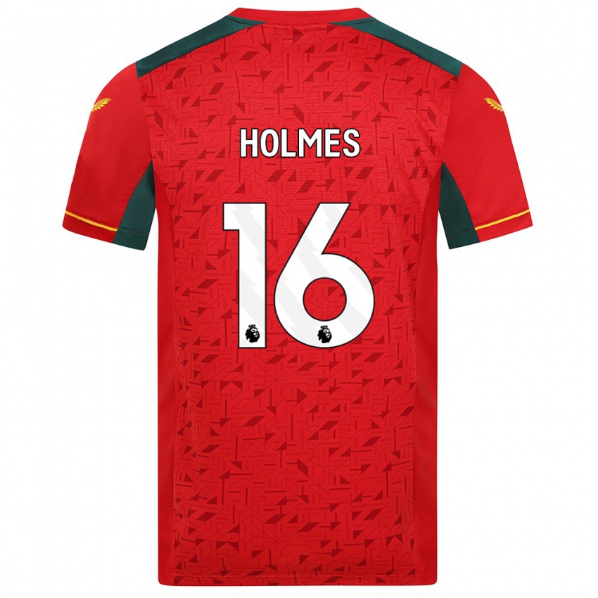 Kvinder Summer Holmes #16 Rød Udebane Spillertrøjer 2023/24 Trøje T-Shirt