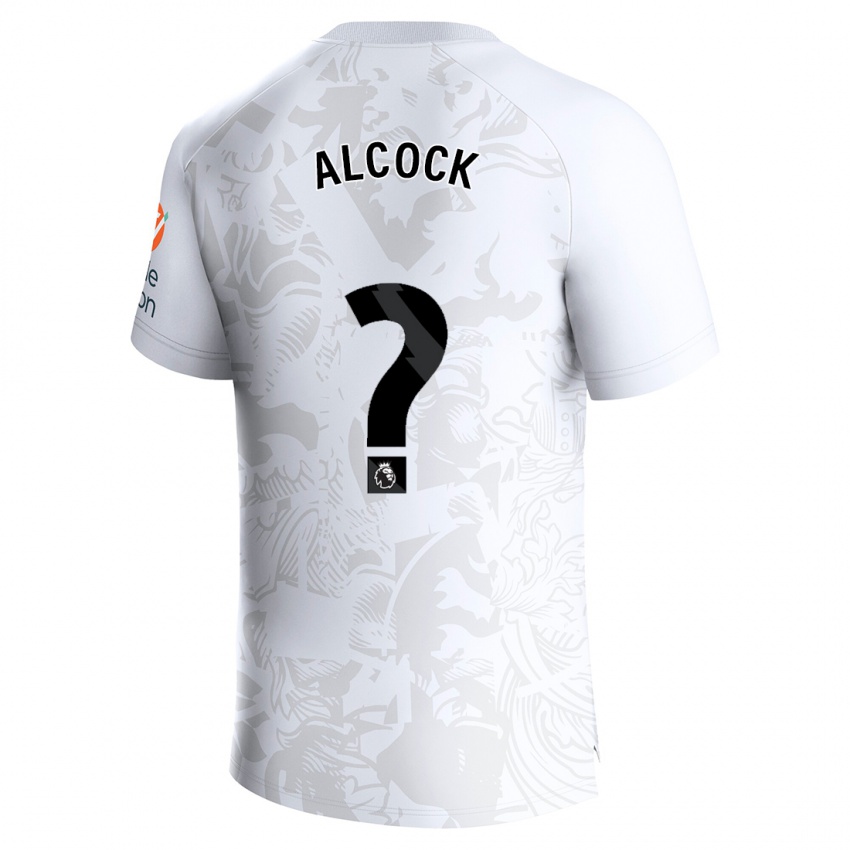 Kvinder Todd Alcock #0 Hvid Udebane Spillertrøjer 2023/24 Trøje T-Shirt