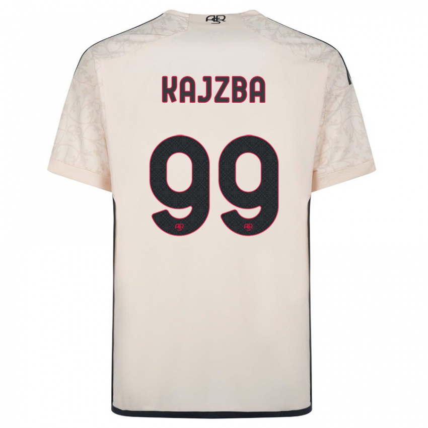 Kvinder Nina Kajzba #99 Råhvid Udebane Spillertrøjer 2023/24 Trøje T-Shirt