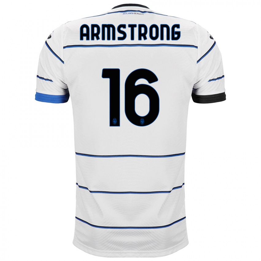 Kvinder Daniel Armstrong #16 Hvid Udebane Spillertrøjer 2023/24 Trøje T-Shirt