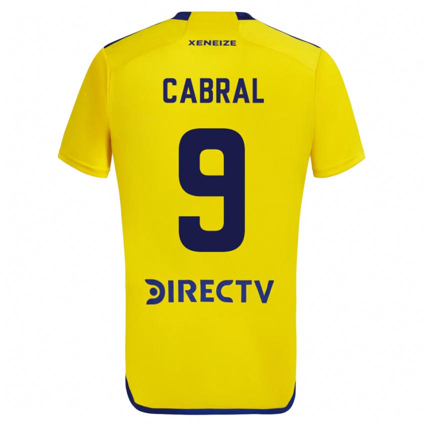 Kvinder Bruno Cabral #9 Gul Udebane Spillertrøjer 2023/24 Trøje T-Shirt