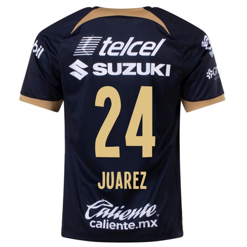 Kvinder Gabriela Juarez #24 Mørkeblå Udebane Spillertrøjer 2023/24 Trøje T-Shirt