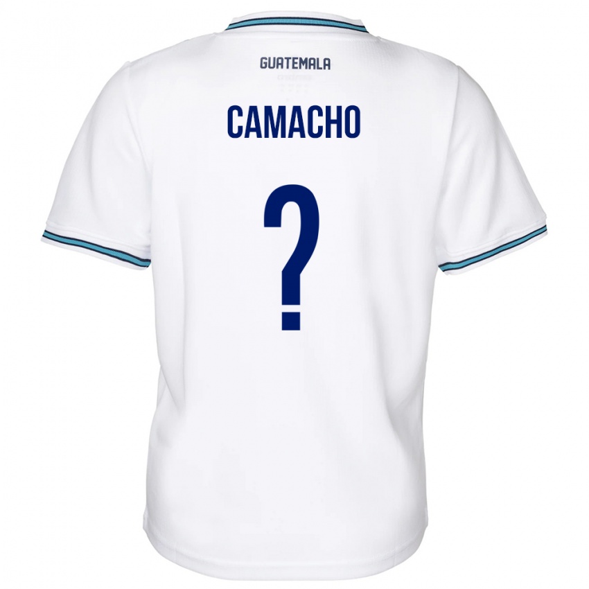 Børn Guatemala Samuel Camacho #0 Hvid Hjemmebane Spillertrøjer 24-26 Trøje T-Shirt