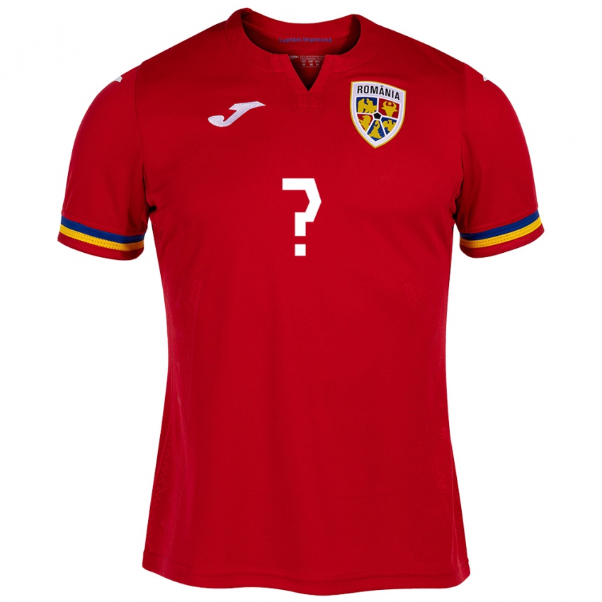 Mænd Rumænien Adrian Frânculescu #0 Rød Udebane Spillertrøjer 24-26 Trøje T-Shirt