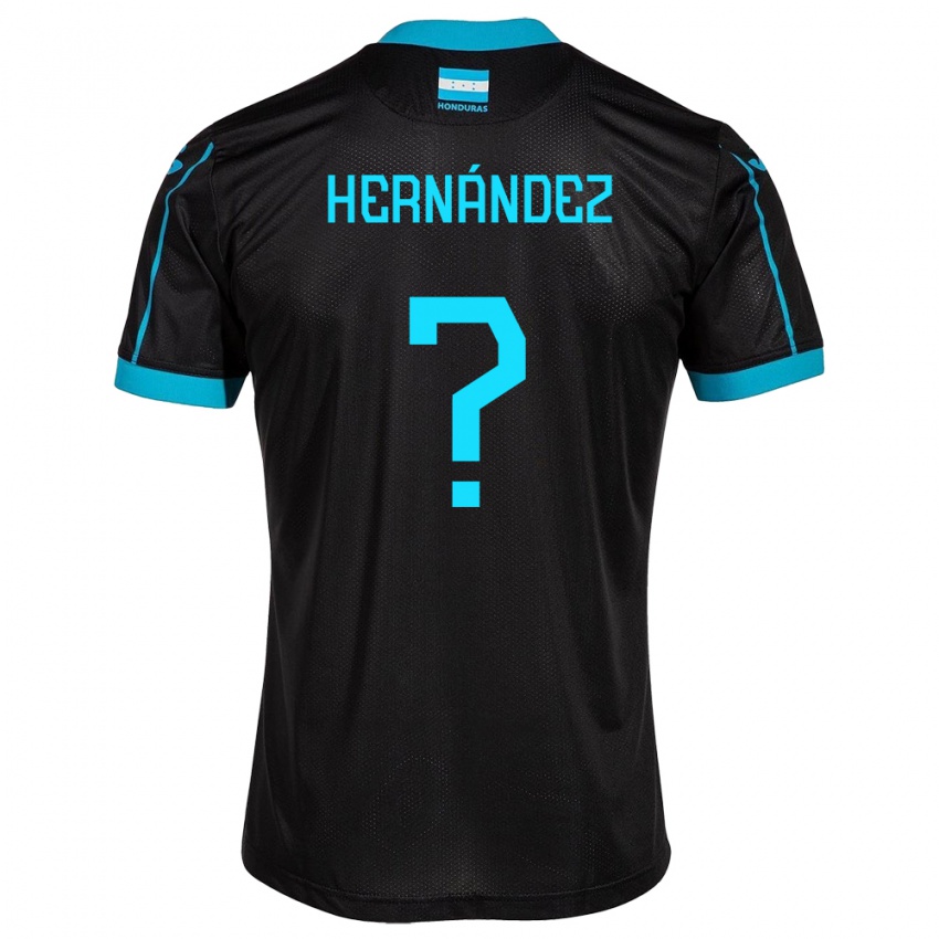 Mænd Honduras Riccy Hernández #0 Sort Udebane Spillertrøjer 24-26 Trøje T-Shirt