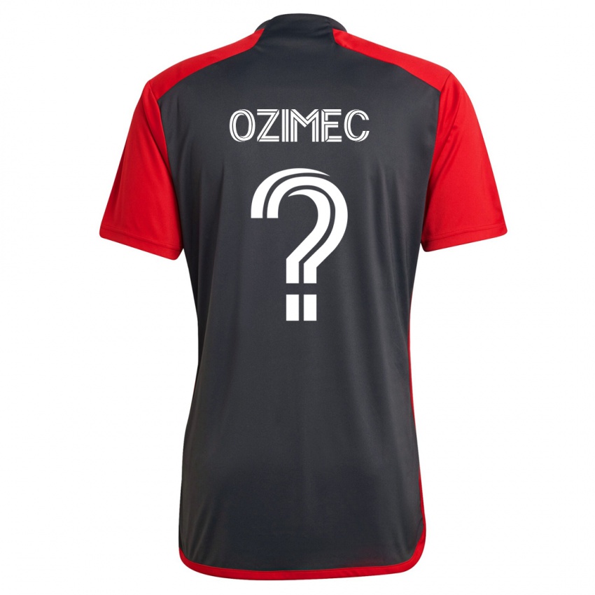 Børn Lucas Ozimec #0 Grå Hjemmebane Spillertrøjer 2023/24 Trøje T-Shirt