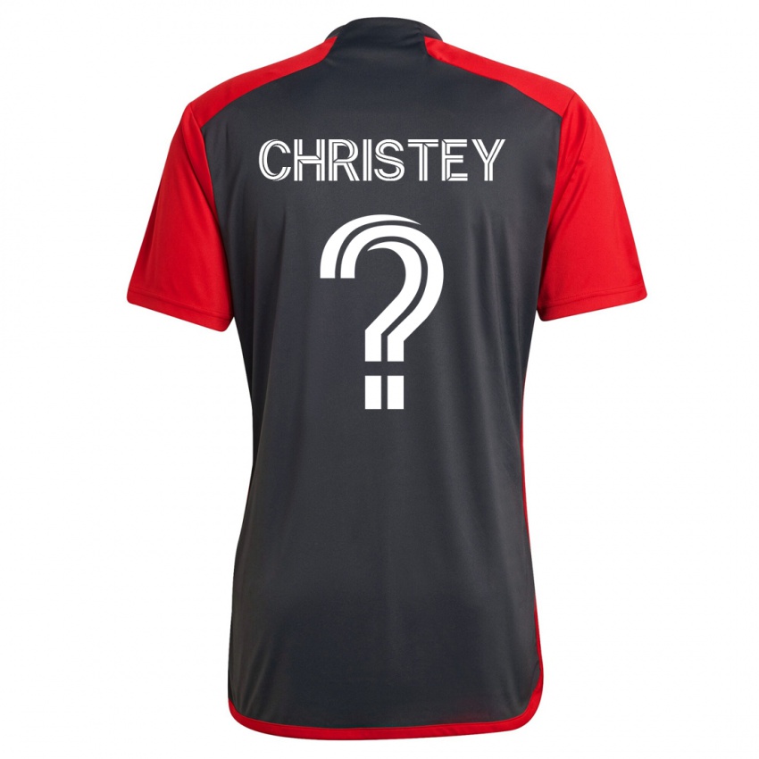 Børn Quentin Christey #0 Grå Hjemmebane Spillertrøjer 2023/24 Trøje T-Shirt