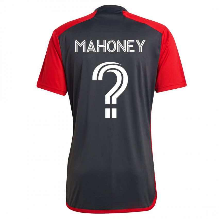 Børn Adrian Mahoney #0 Grå Hjemmebane Spillertrøjer 2023/24 Trøje T-Shirt