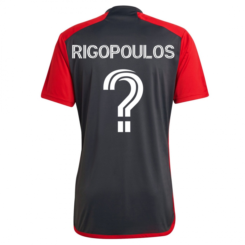 Børn Theo Rigopoulos #0 Grå Hjemmebane Spillertrøjer 2023/24 Trøje T-Shirt