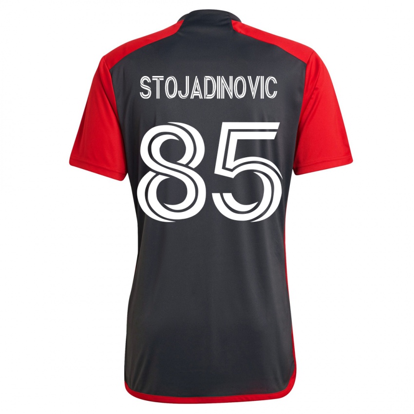 Børn Marko Stojadinovic #85 Grå Hjemmebane Spillertrøjer 2023/24 Trøje T-Shirt