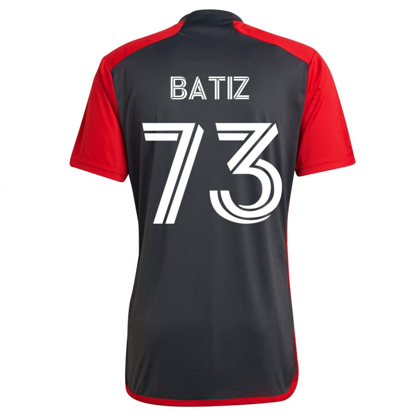 Børn Jesus Batiz #73 Grå Hjemmebane Spillertrøjer 2023/24 Trøje T-Shirt