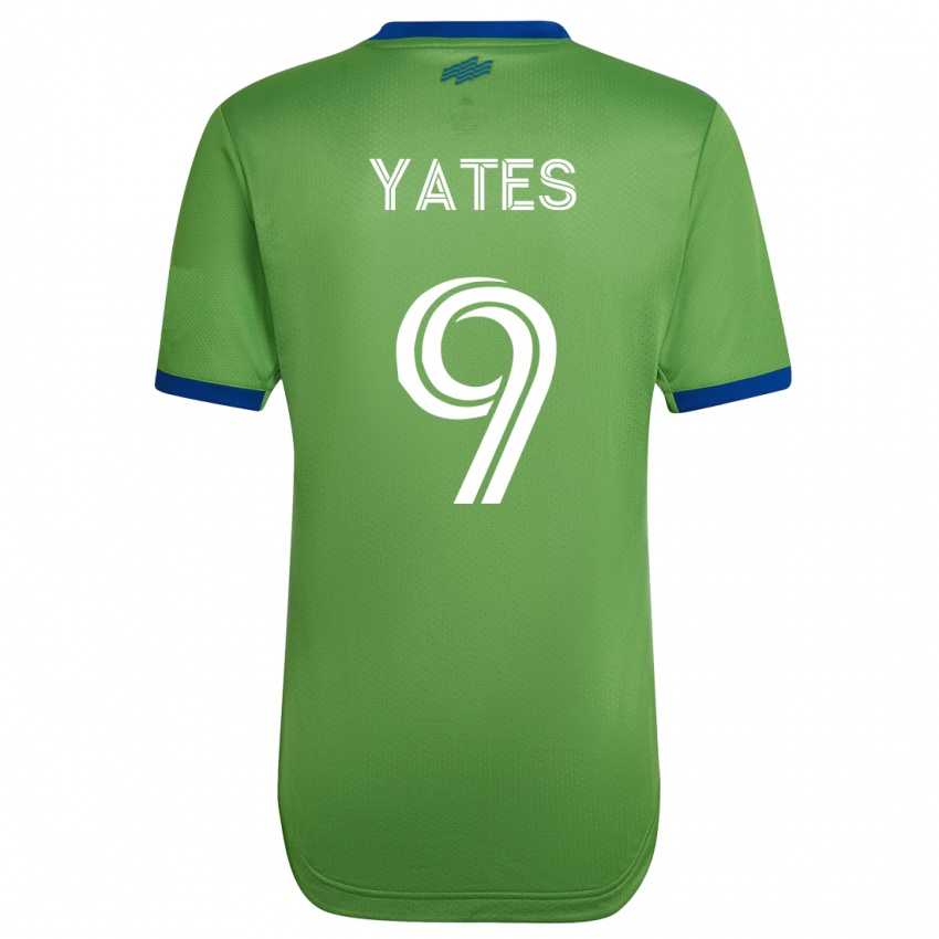 Børn Summer Yates #9 Grøn Hjemmebane Spillertrøjer 2023/24 Trøje T-Shirt