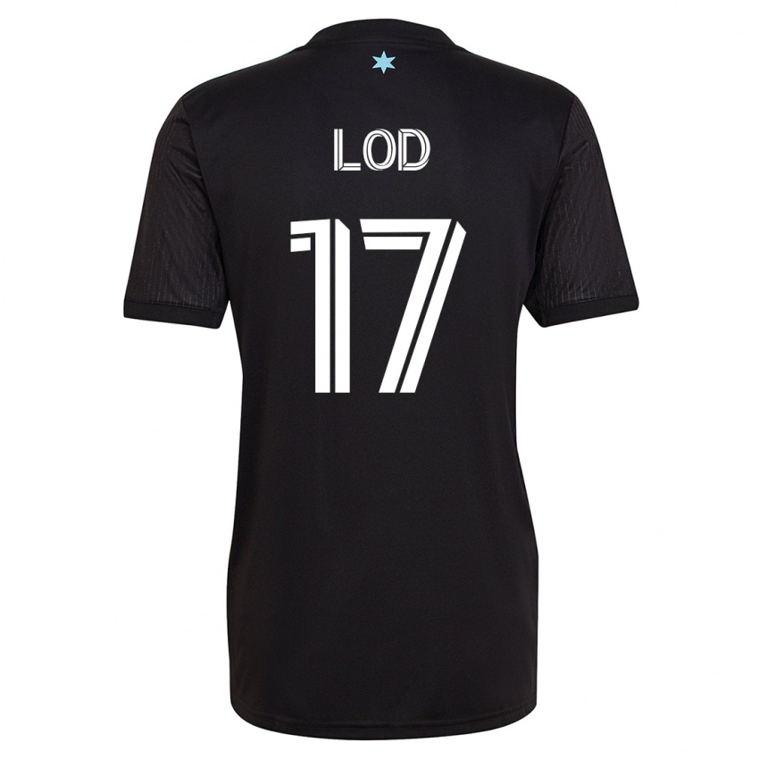 Børn Robin Lod #17 Sort Hjemmebane Spillertrøjer 2023/24 Trøje T-Shirt