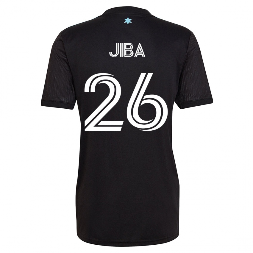 Børn Ryen Jiba #26 Sort Hjemmebane Spillertrøjer 2023/24 Trøje T-Shirt