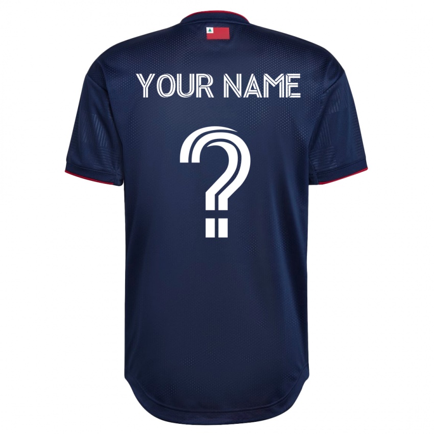 Børn Dit Navn #0 Flåde Hjemmebane Spillertrøjer 2023/24 Trøje T-Shirt