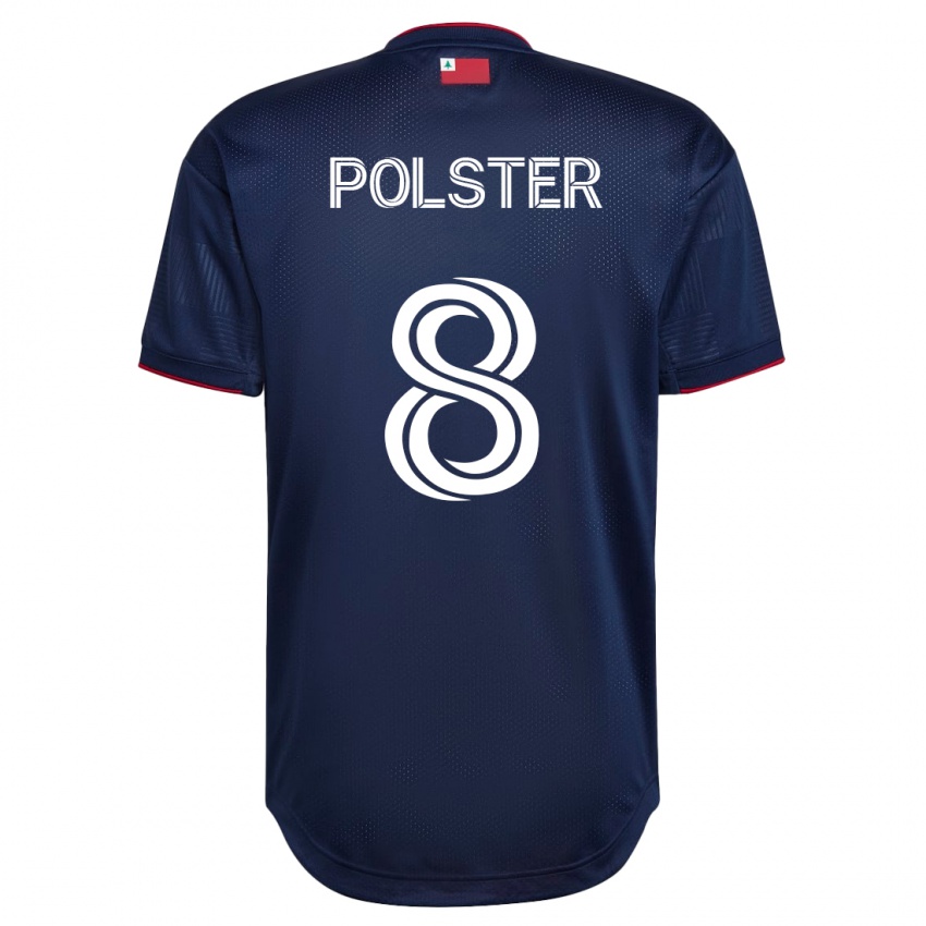 Børn Matt Polster #8 Flåde Hjemmebane Spillertrøjer 2023/24 Trøje T-Shirt