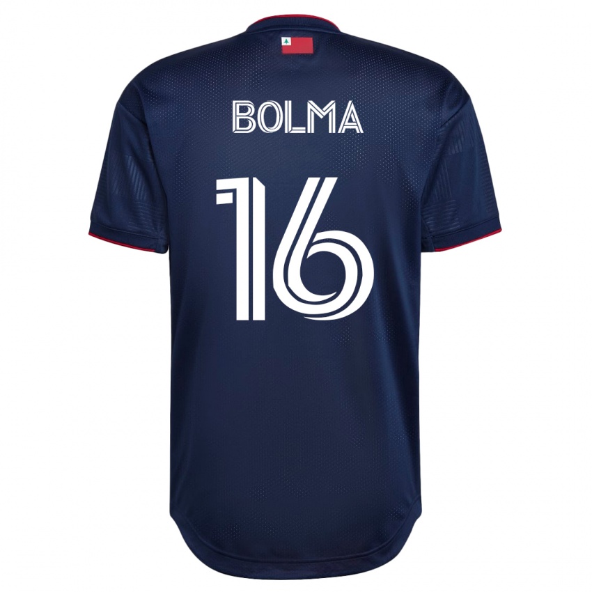 Børn Josh Bolma #16 Flåde Hjemmebane Spillertrøjer 2023/24 Trøje T-Shirt