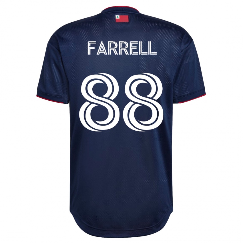 Børn Andrew Farrell #88 Flåde Hjemmebane Spillertrøjer 2023/24 Trøje T-Shirt