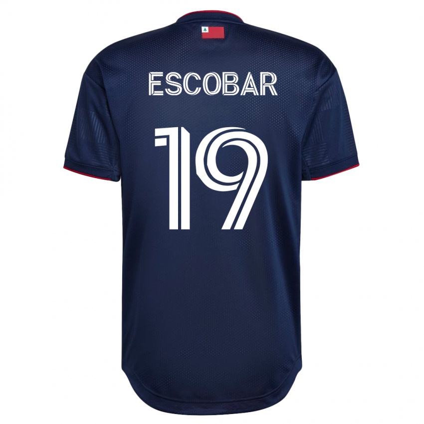 Børn Olger Escobar #19 Flåde Hjemmebane Spillertrøjer 2023/24 Trøje T-Shirt