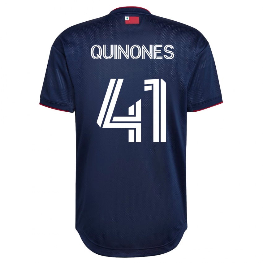 Børn Colby Quiñónes #41 Flåde Hjemmebane Spillertrøjer 2023/24 Trøje T-Shirt