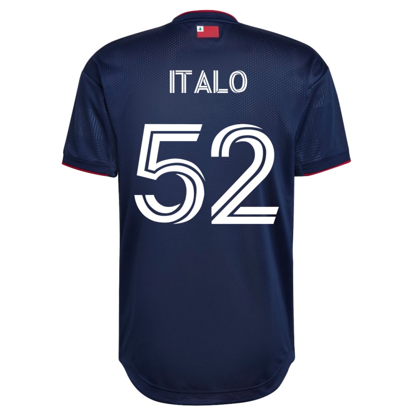 Børn Ítalo #52 Flåde Hjemmebane Spillertrøjer 2023/24 Trøje T-Shirt