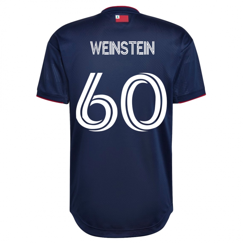 Børn Max Weinstein #60 Flåde Hjemmebane Spillertrøjer 2023/24 Trøje T-Shirt