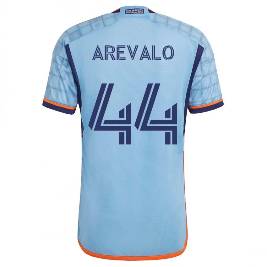 Børn Ronny Arévalo #44 Blå Hjemmebane Spillertrøjer 2023/24 Trøje T-Shirt